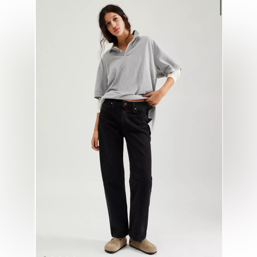Levi’s Women’s Dad Jeans Black size 26